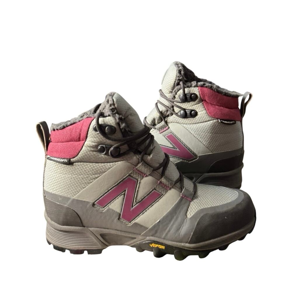 New Balance 1099 PrimaLoft Light Weight Hiking Trail Boots Gray Vibram Women 7.5
